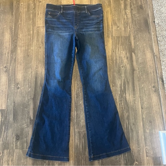 SPANX Classic Blue Flare Jeans - Picture 1 of 6
